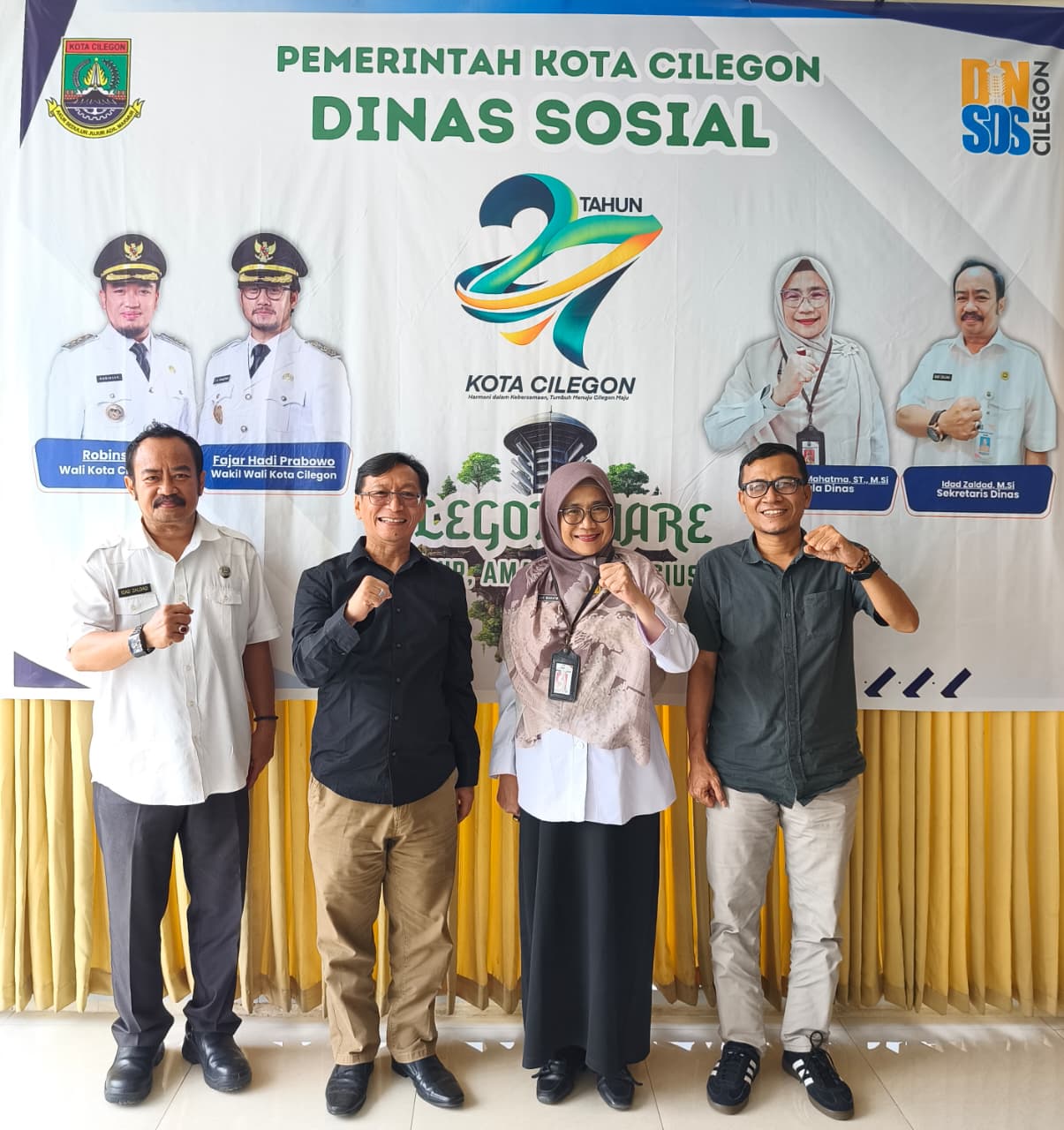 Penguatan Pendidikan Inlusif bersama Dinsos Cilegon